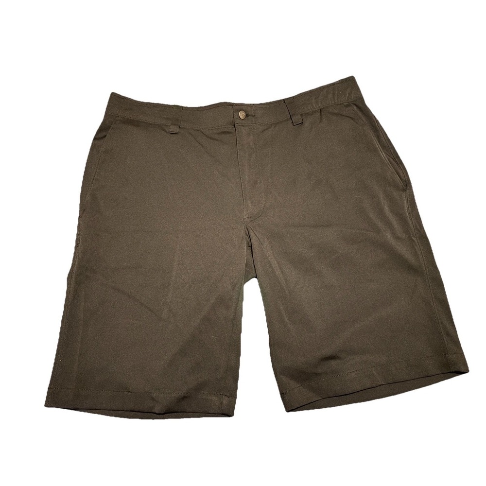 Callaway Golf Shorts Men's Size 36 Black Stretch Performance Pockets 10" Inseam